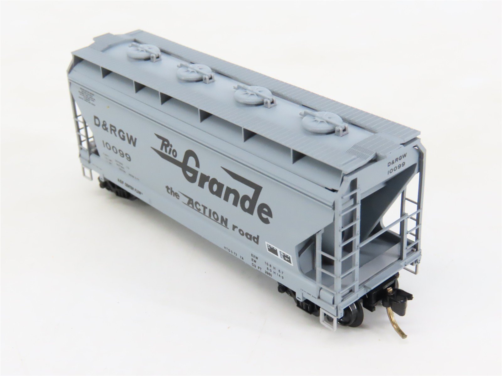 N Scale Micro-Trains 92020 D&RGW Rio Grande 2-Bay Covered Hopper 10099 RTR