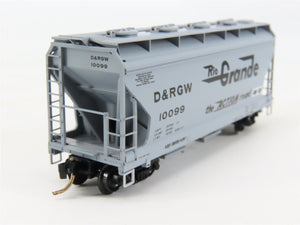 N Scale Micro-Trains 92020 D&RGW Rio Grande 2-Bay Covered Hopper 10099 RTR