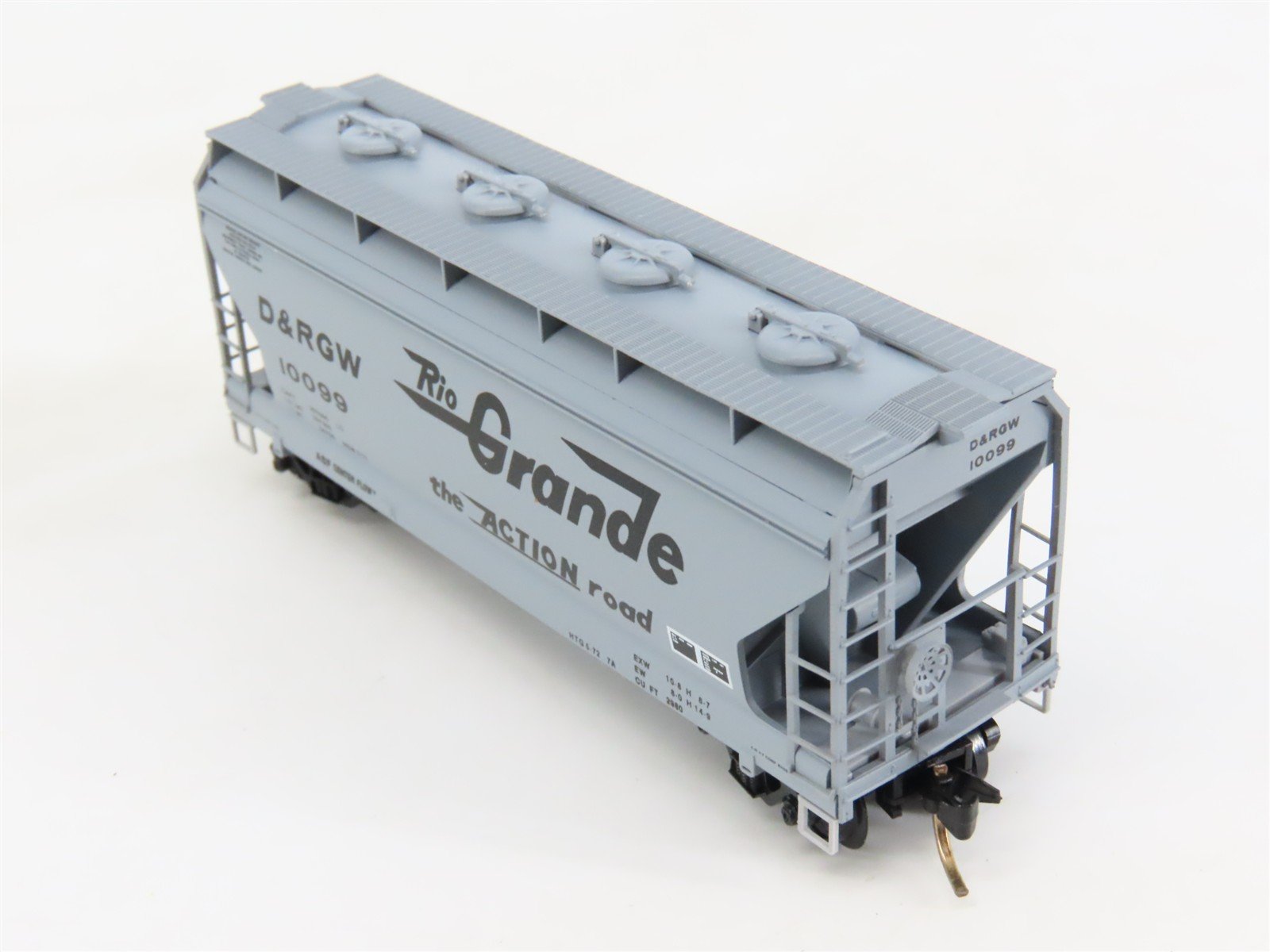 N Scale Micro-Trains 92020 D&RGW Rio Grande 2-Bay Covered Hopper 10099 RTR