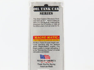 N Scale Micro-Trains 06500830 SEPX Shell Oil Co. 39' Single Dome Tank Car 16 RTR