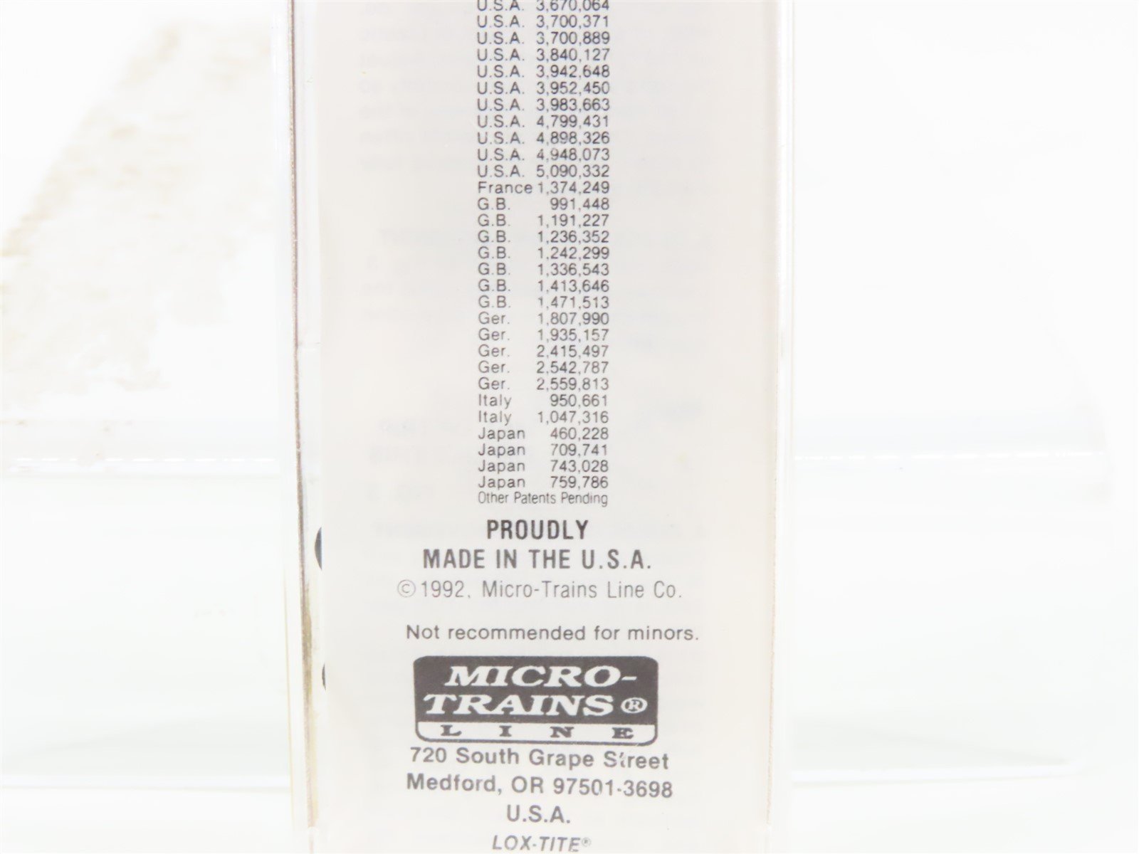 N Scale Micro-Trains 32060 SL-SF Frisco 50' Plug Door Box Car 12052 RTR
