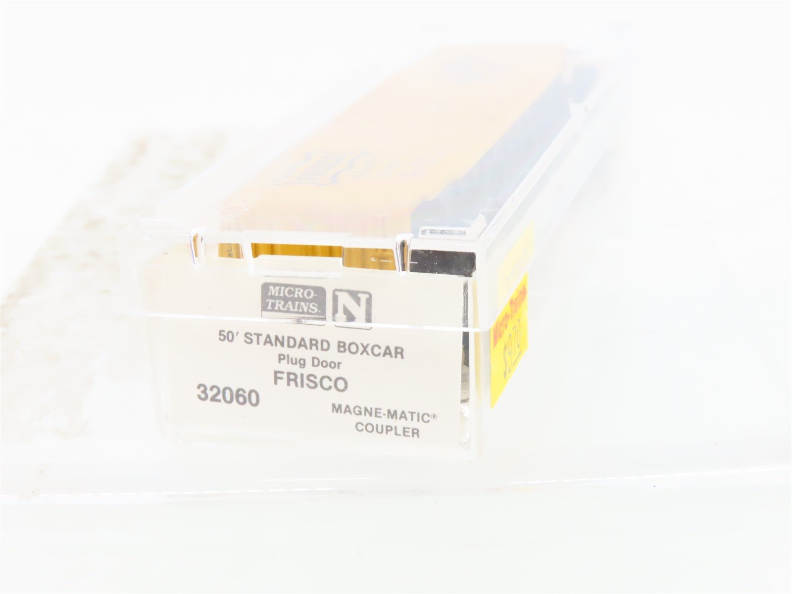 N Scale Micro-Trains 32060 SL-SF Frisco 50' Plug Door Box Car 12052 RTR