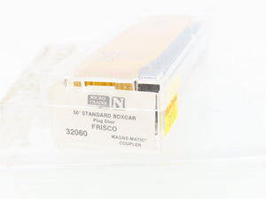 N Scale Micro-Trains 32060 SL-SF Frisco 50' Plug Door Box Car 12052 RTR