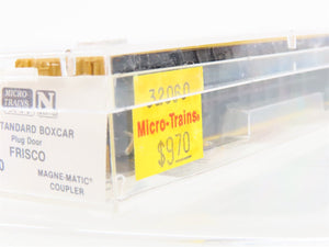 N Scale Micro-Trains 32060 SL-SF Frisco 50' Plug Door Box Car 12052 RTR