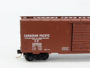 N Scale Micro-Trains 20136 CP Canadian Pacific 40' Box Car 269960 RTR