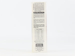 N Scale Micro-Trains 50190 C&O Chesapeake & Ohio 34' Wood Sheathed Caboose RTR
