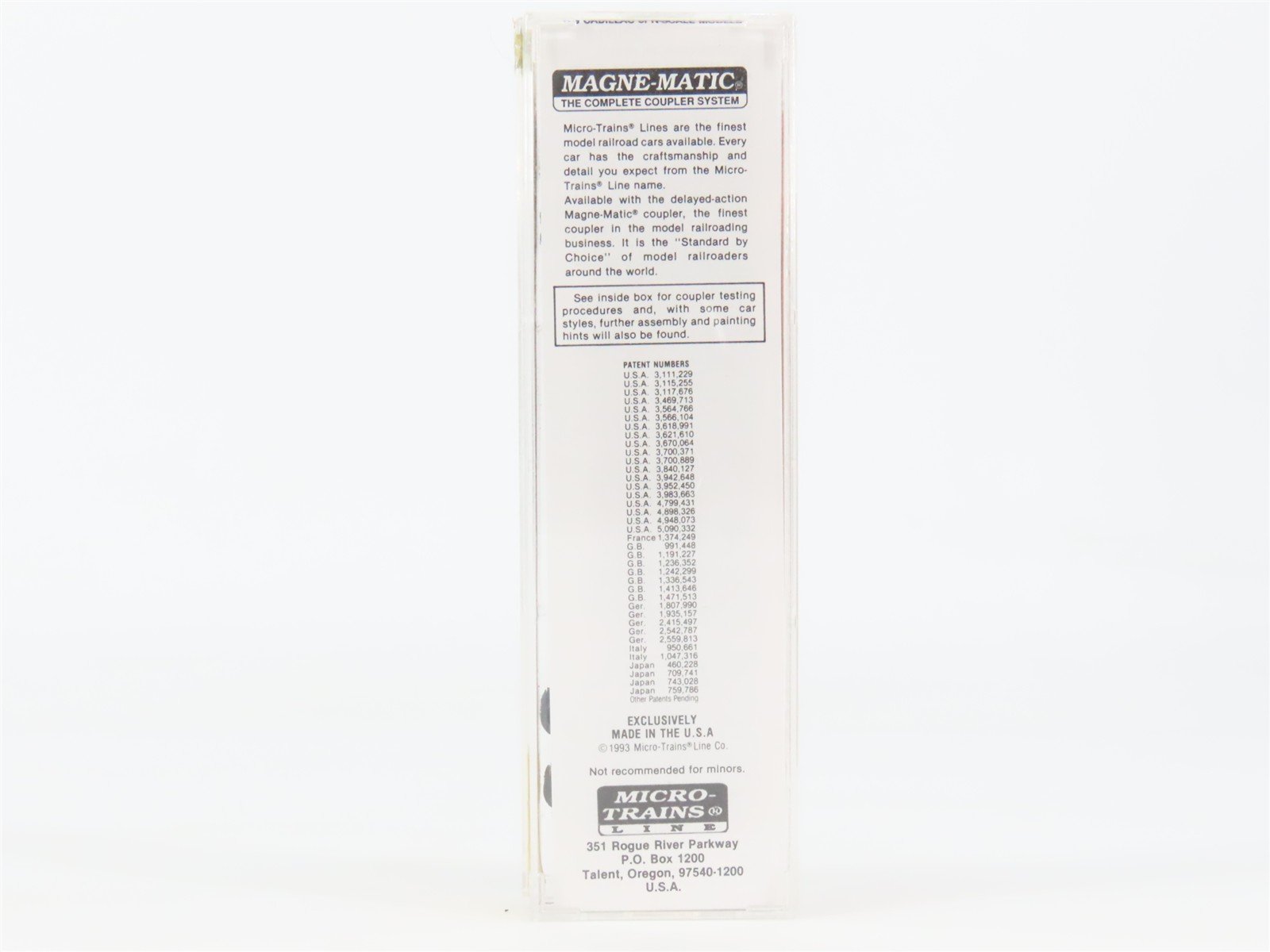 N Scale Micro-Trains 75020 USLX Astoria Plywood Corp. 50' Box Car 10067 RTR