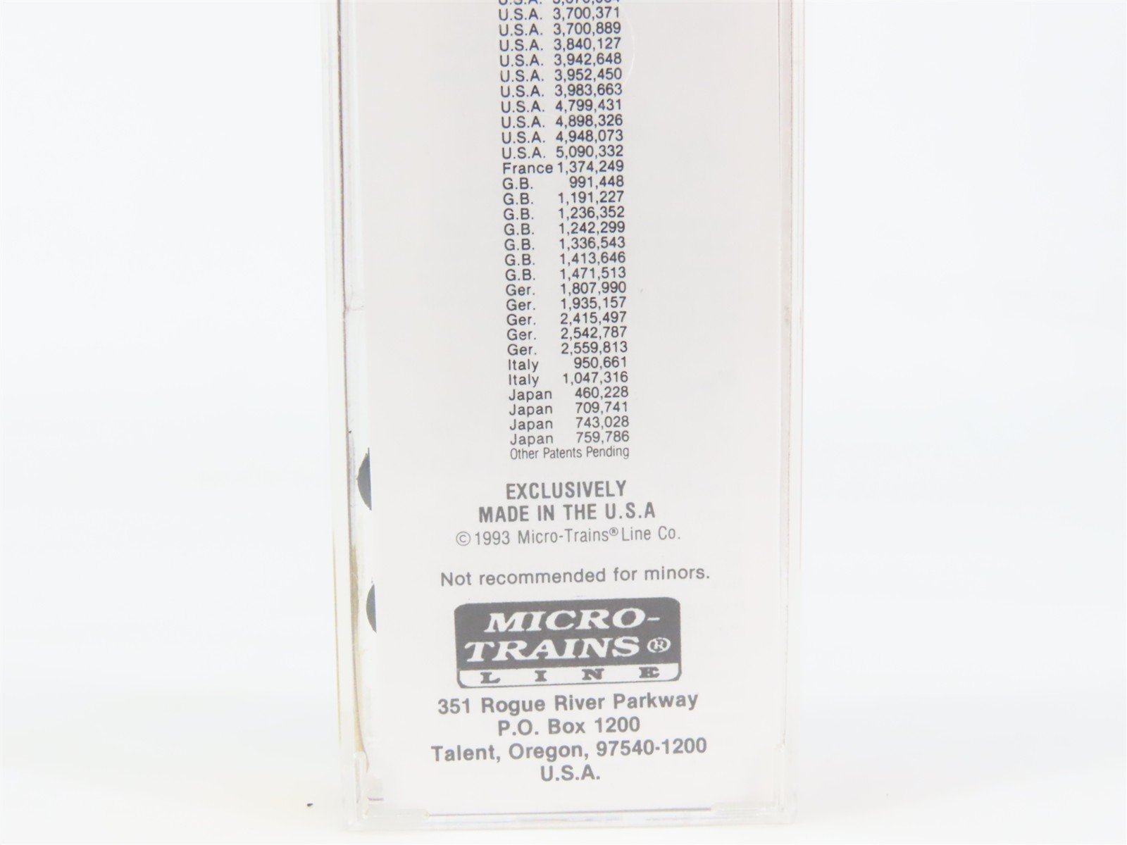 N Scale Micro-Trains 75020 USLX Astoria Plywood Corp. 50' Box Car 10067 RTR