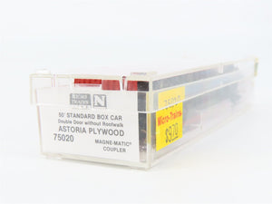 N Scale Micro-Trains 75020 USLX Astoria Plywood Corp. 50' Box Car 10067 RTR