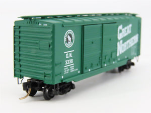 N Scale Micro-Trains 23190 GN Great Northern 40' Double Door Box Car 3336 RTR