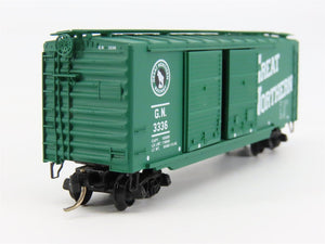 N Scale Micro-Trains 23190 GN Great Northern 40' Double Door Box Car 3336 RTR
