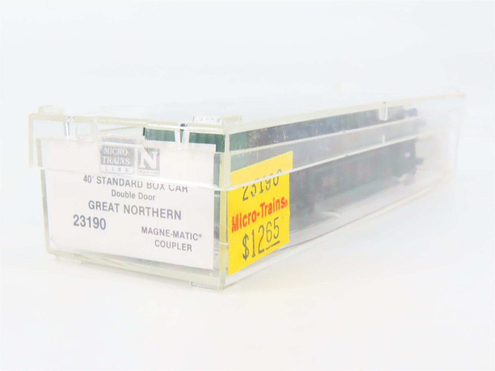 N Scale Micro-Trains 23190 GN Great Northern 40' Double Door Box Car 3336 RTR