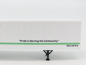 N Scale Micro-Trains 67080 BN Burlington Northern 45' 45' Van Trailer 237819 RTR