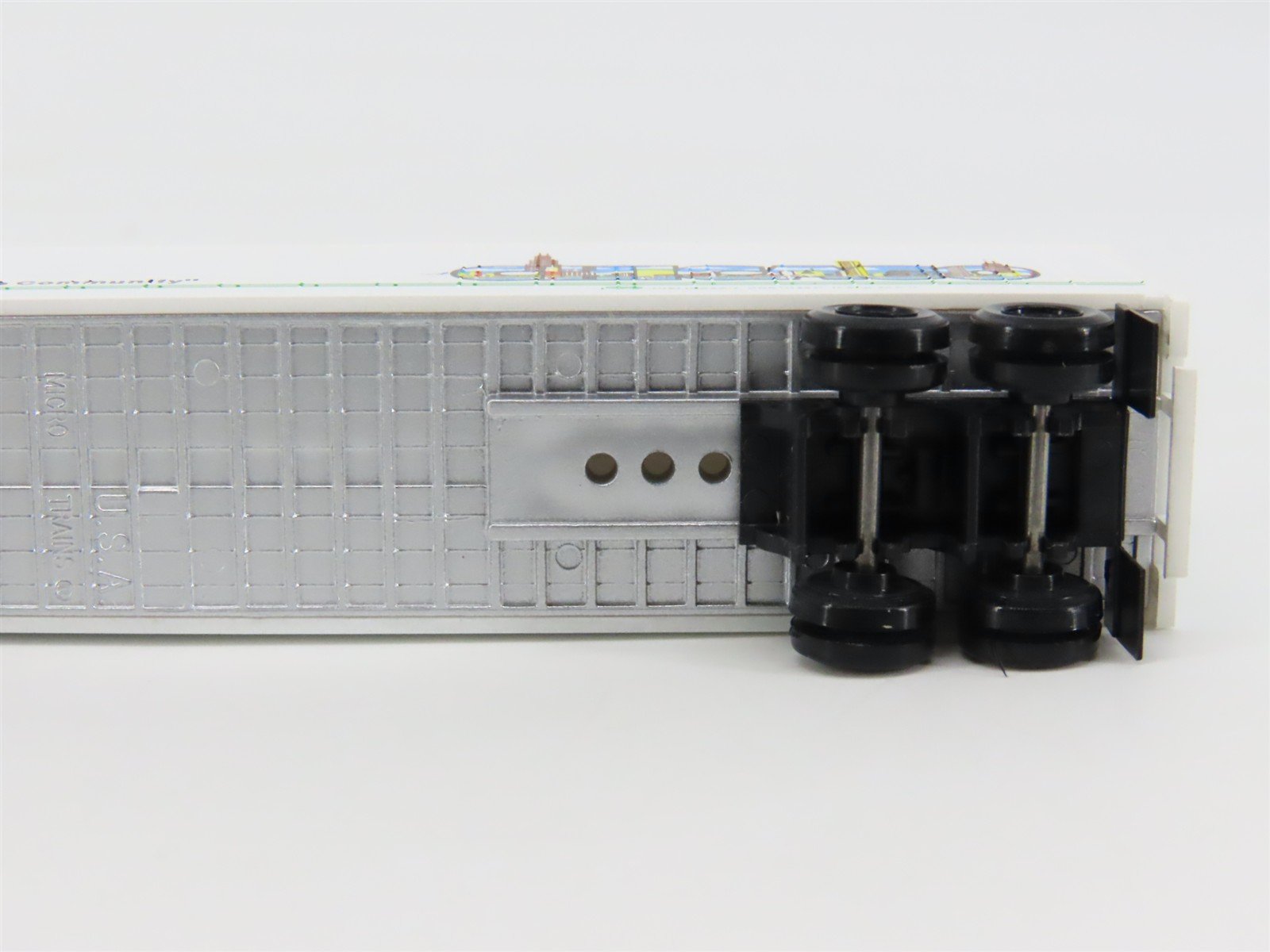 N Scale Micro-Trains 67080 BN Burlington Northern 45' 45' Van Trailer 237819 RTR