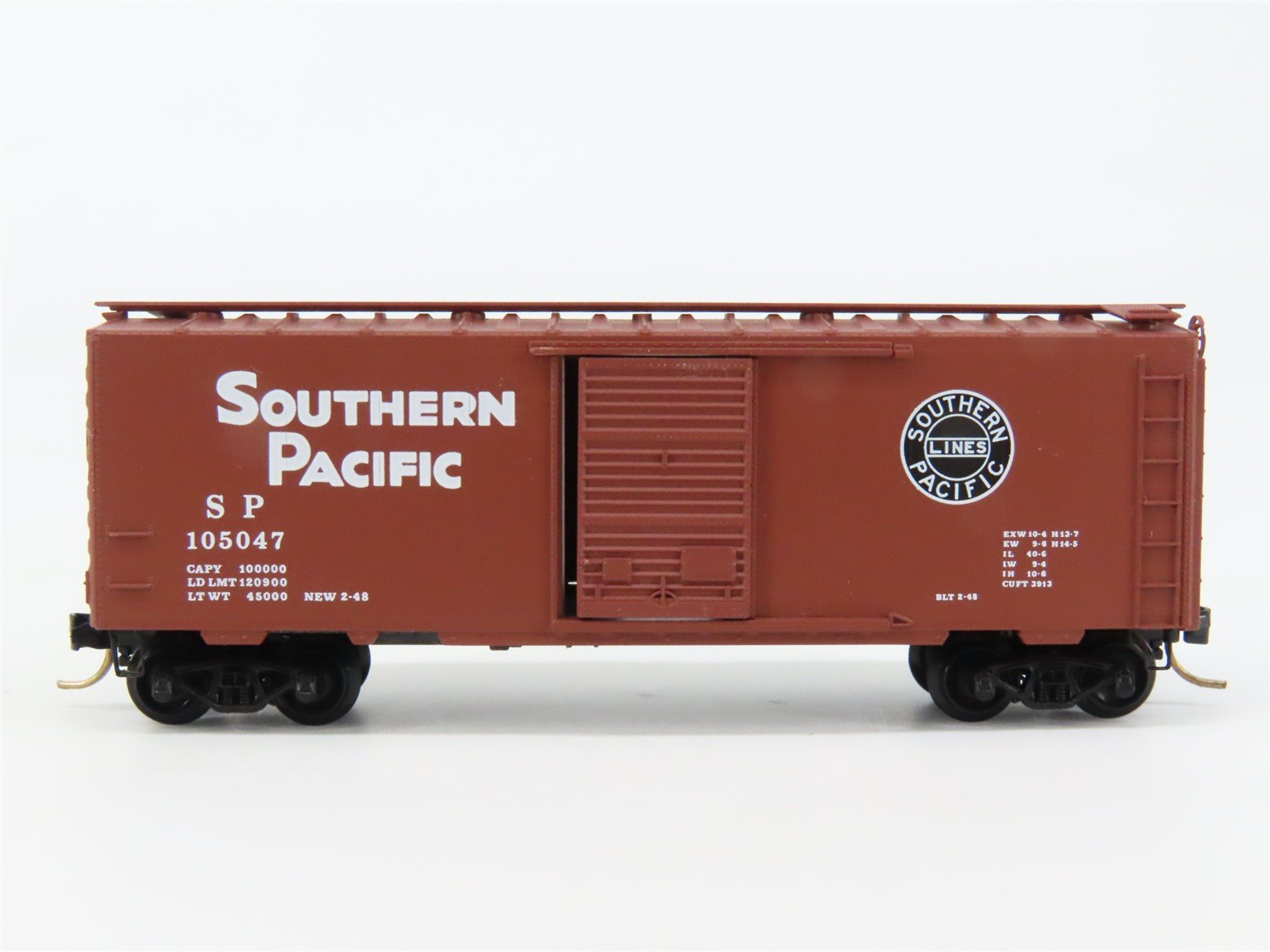 N Scale Micro-Trains 20080 SP Southern Pacific 40' Box Car 105047 RTR