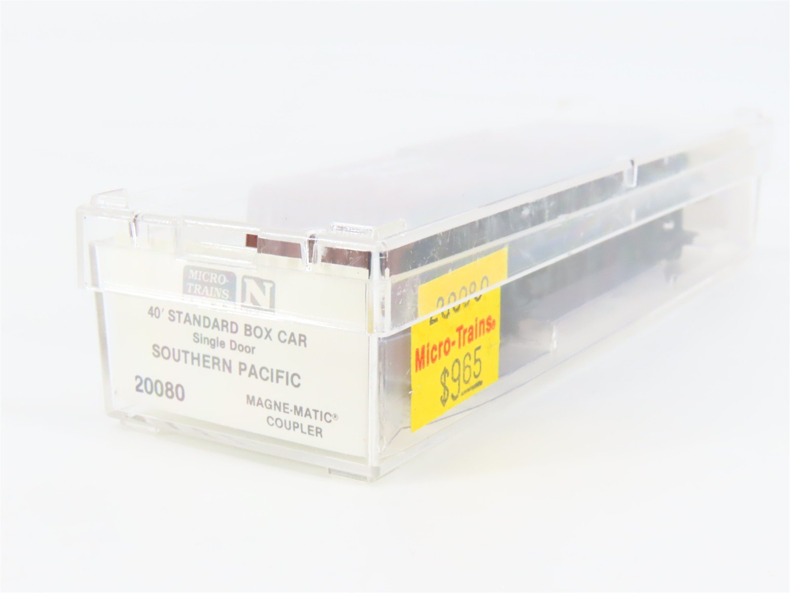 N Scale Micro-Trains 20080 SP Southern Pacific 40' Box Car 105047 RTR
