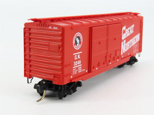 N Scale Micro-Trains 23200 GN Great Northern 40' Double Door Box Car 3249 RTR