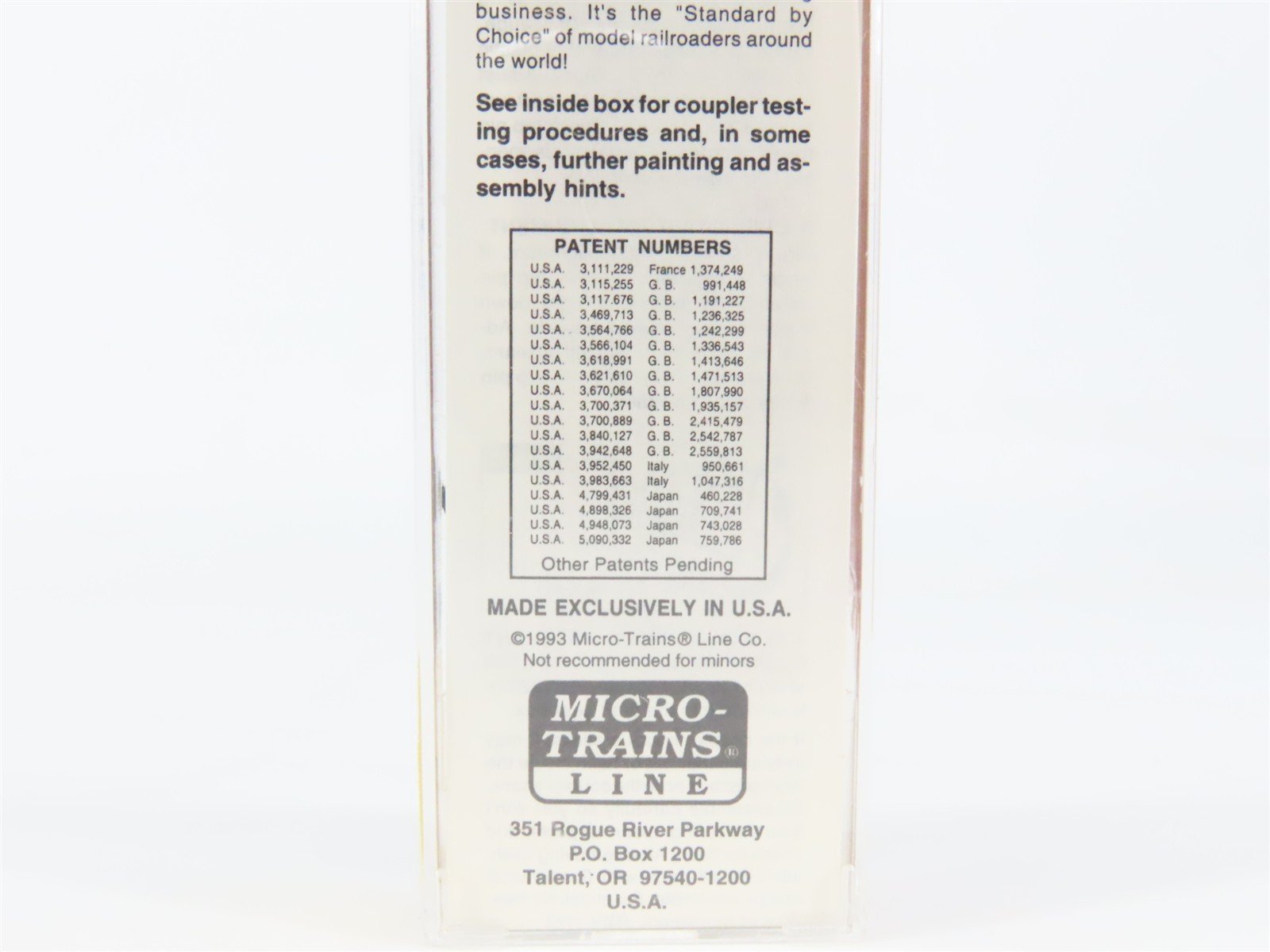 N Scale Micro-Trains 23200 GN Great Northern 40' Double Door Box Car 3249 RTR