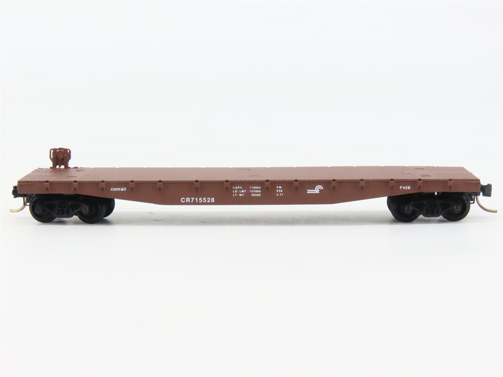 N Scale Micro-Trains 45130 CR Conrail 50' Flat Car 715528 RTR