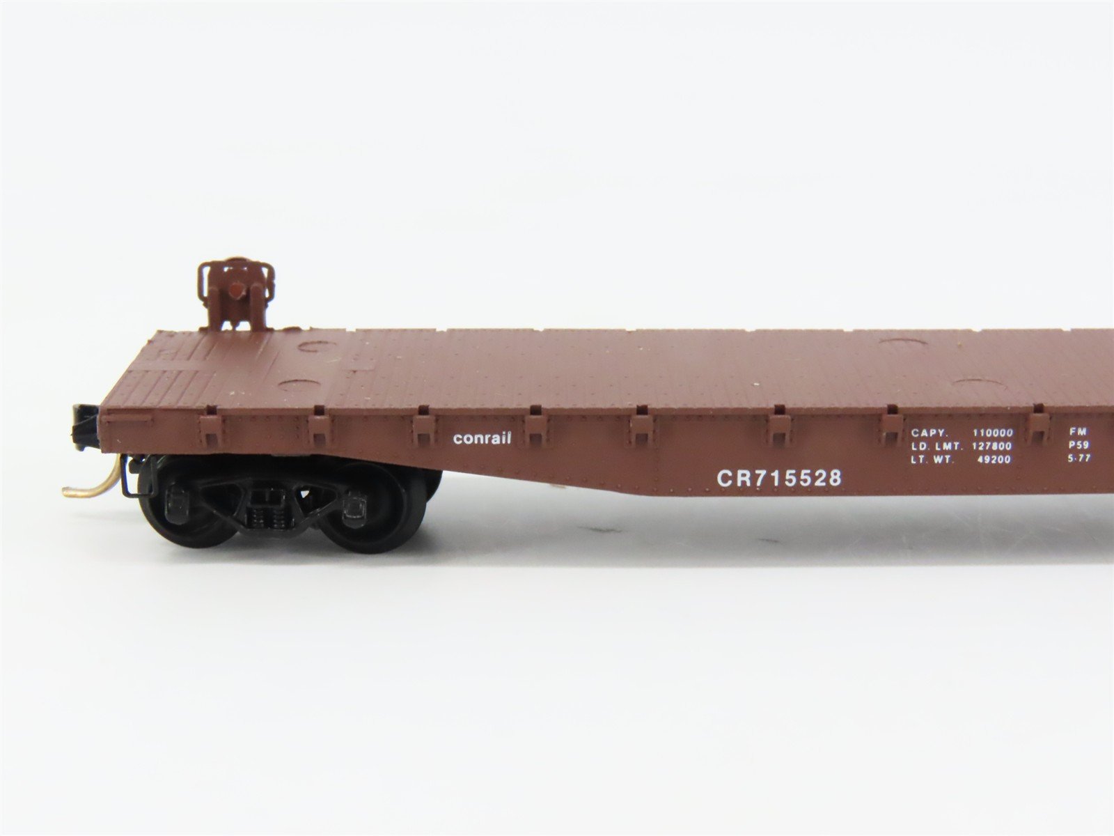 N Scale Micro-Trains 45130 CR Conrail 50' Flat Car 715528 RTR