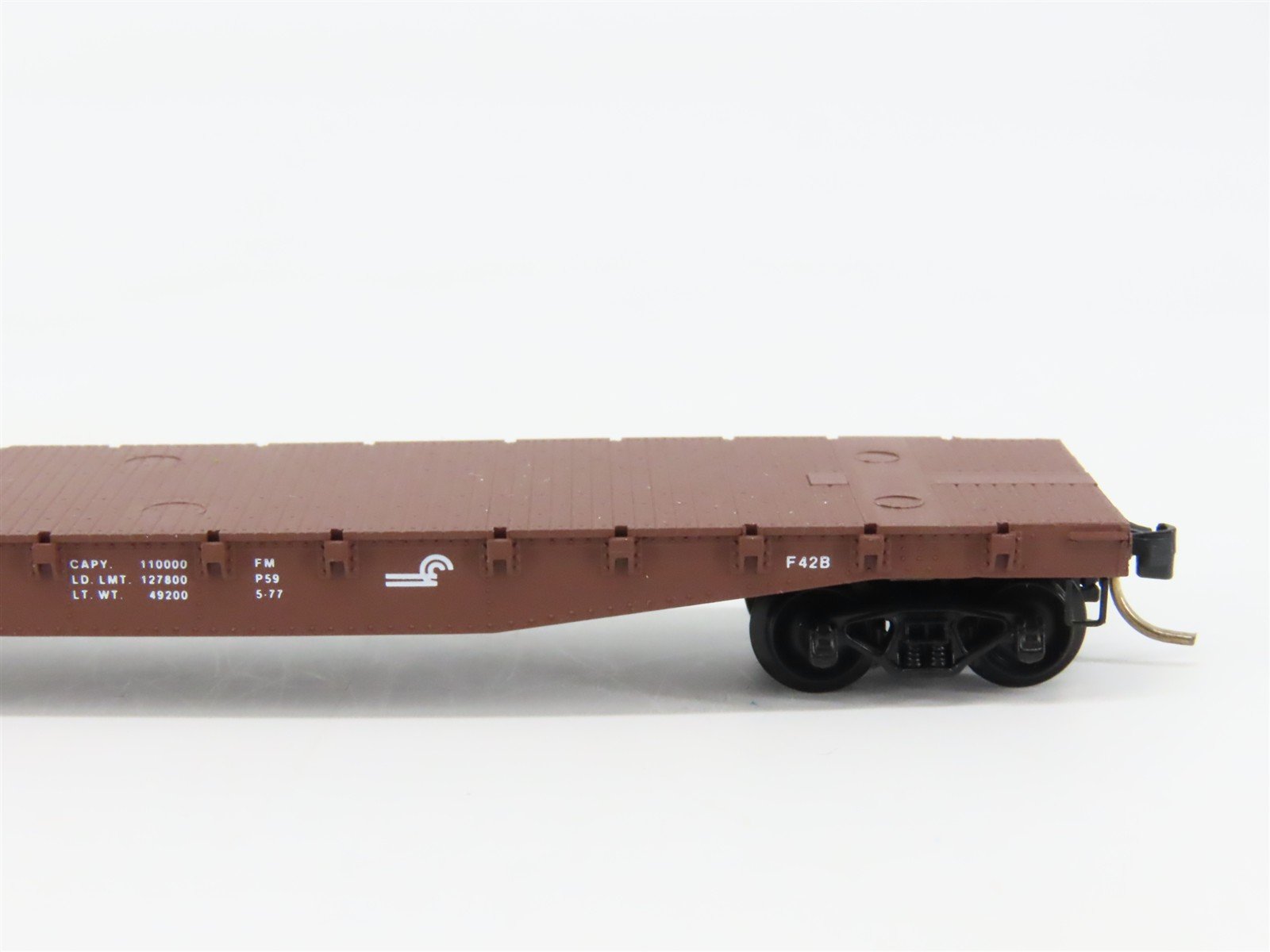 N Scale Micro-Trains 45130 CR Conrail 50' Flat Car 715528 RTR