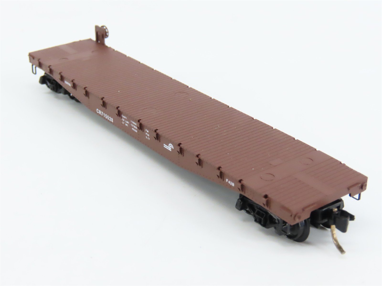 N Scale Micro-Trains 45130 CR Conrail 50' Flat Car 715528 RTR