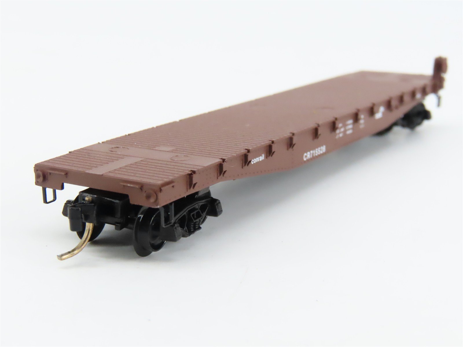 N Scale Micro-Trains 45130 CR Conrail 50' Flat Car 715528 RTR