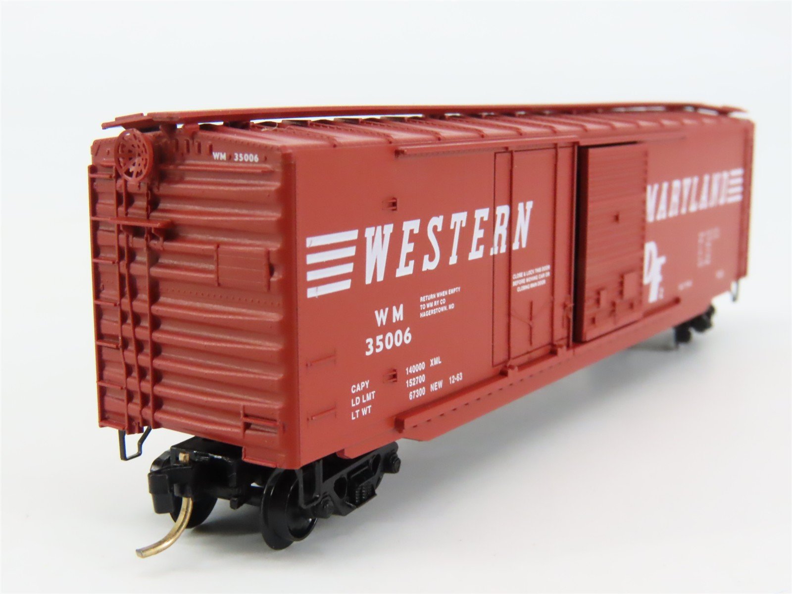 N Scale Micro-Trains 33070 WM Western Maryland 50' Box Car 35006 RTR