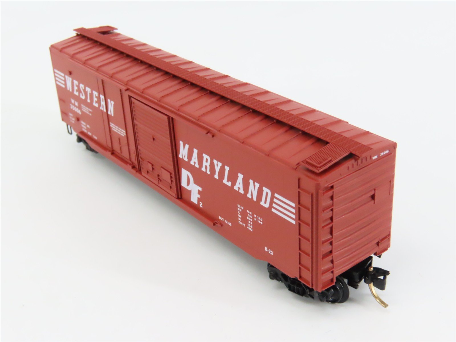 N Scale Micro-Trains 33070 WM Western Maryland 50' Box Car 35006 RTR