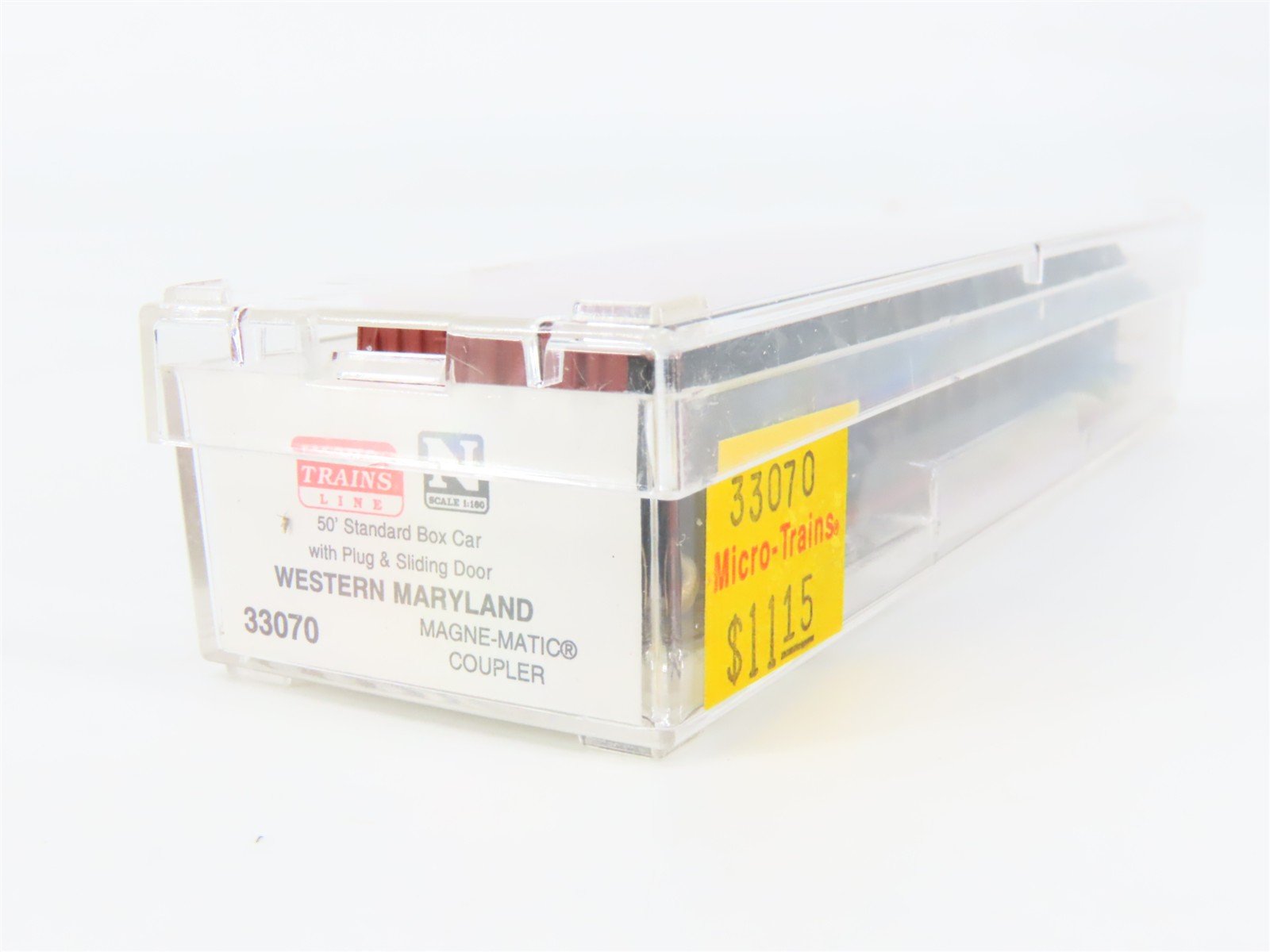 N Scale Micro-Trains 33070 WM Western Maryland 50' Box Car 35006 RTR