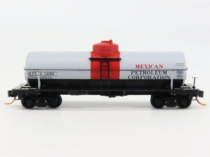 N Scale Micro-Trains 06500840 Mexican Petroleum Co. 39' Single Dome Tank Car RTR
