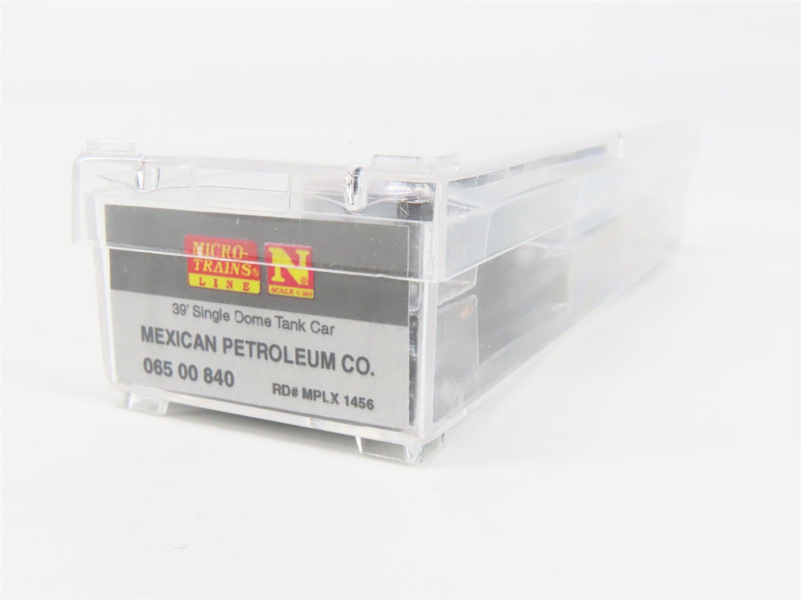 N Scale Micro-Trains 06500840 Mexican Petroleum Co. 39' Single Dome Tank Car RTR