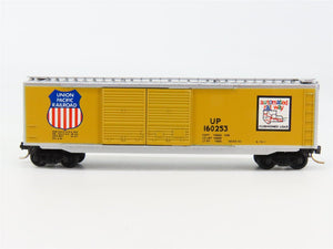 N Scale Micro-Trains 34090 UP Union Pacific 50' Double Door Box Car 160253 RTR