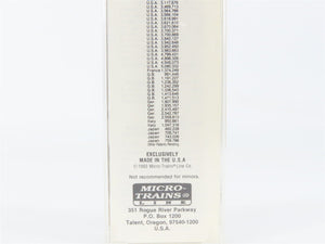 N Scale Micro-Trains 34090 UP Union Pacific 50' Double Door Box Car 160253 RTR