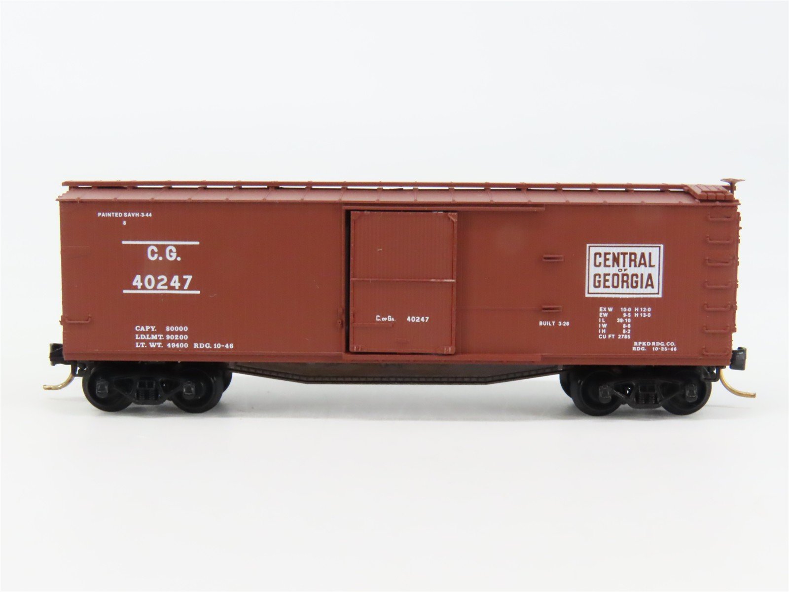 N Scale Micro-Trains 39150 40' Double-Sheathed Wood Box Car RTR