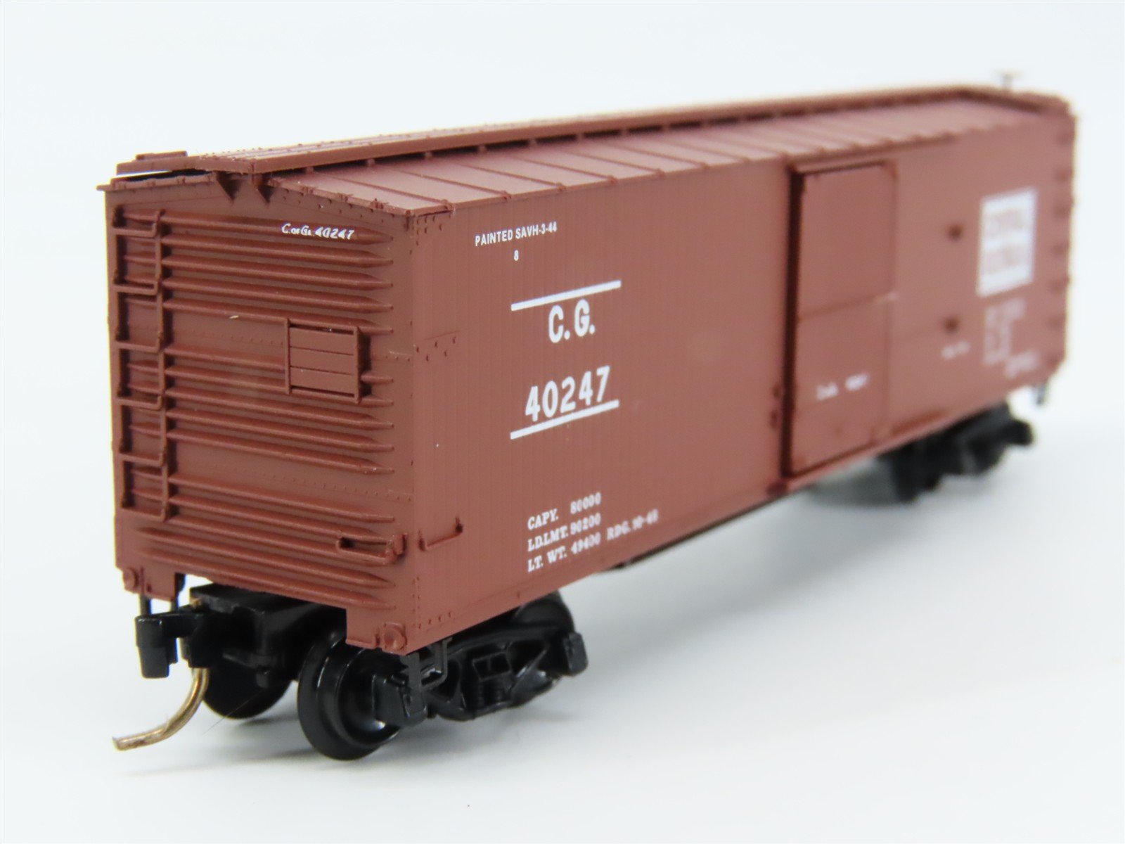 N Scale Micro-Trains 39150 40' Double-Sheathed Wood Box Car RTR