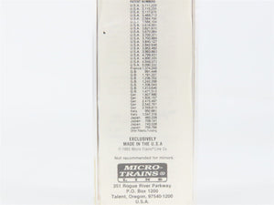 N Scale Micro-Trains 39150 40' Double-Sheathed Wood Box Car RTR