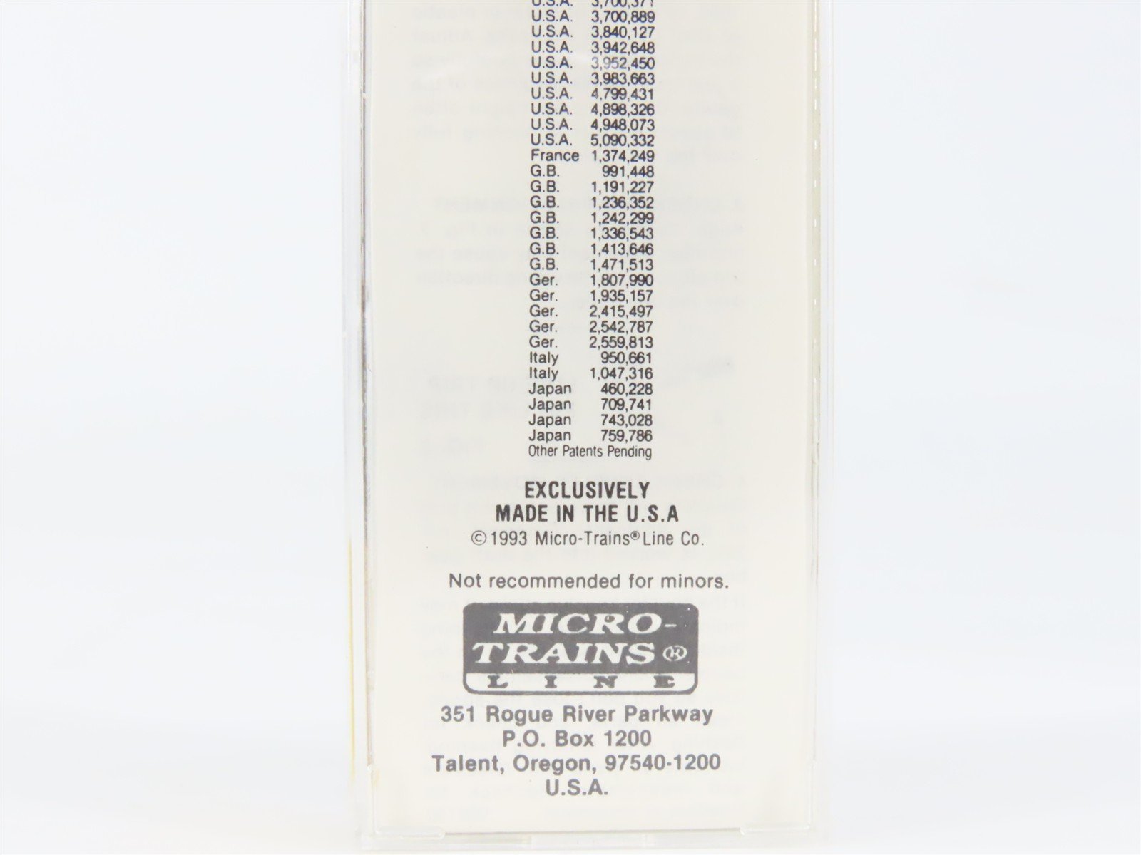 N Scale Micro-Trains 20126 LV Lehigh Valley 40' Box Car 62545 RTR