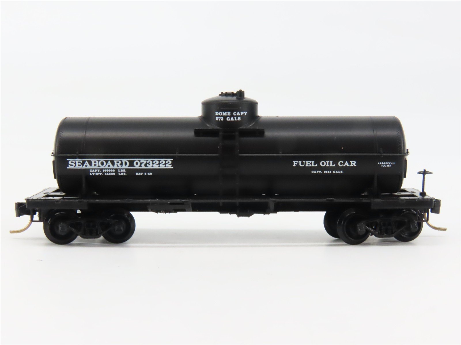N Scale Micro-Trains 65360 SAL Seaboard 39' Single Dome Tank Car 073222 RTR