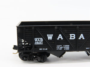 N Scale Micro-Trains 57060 WAB Wabash 33' 2-Bay Hopper 39157 RTR