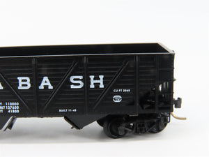 N Scale Micro-Trains 57060 WAB Wabash 33' 2-Bay Hopper 39157 RTR