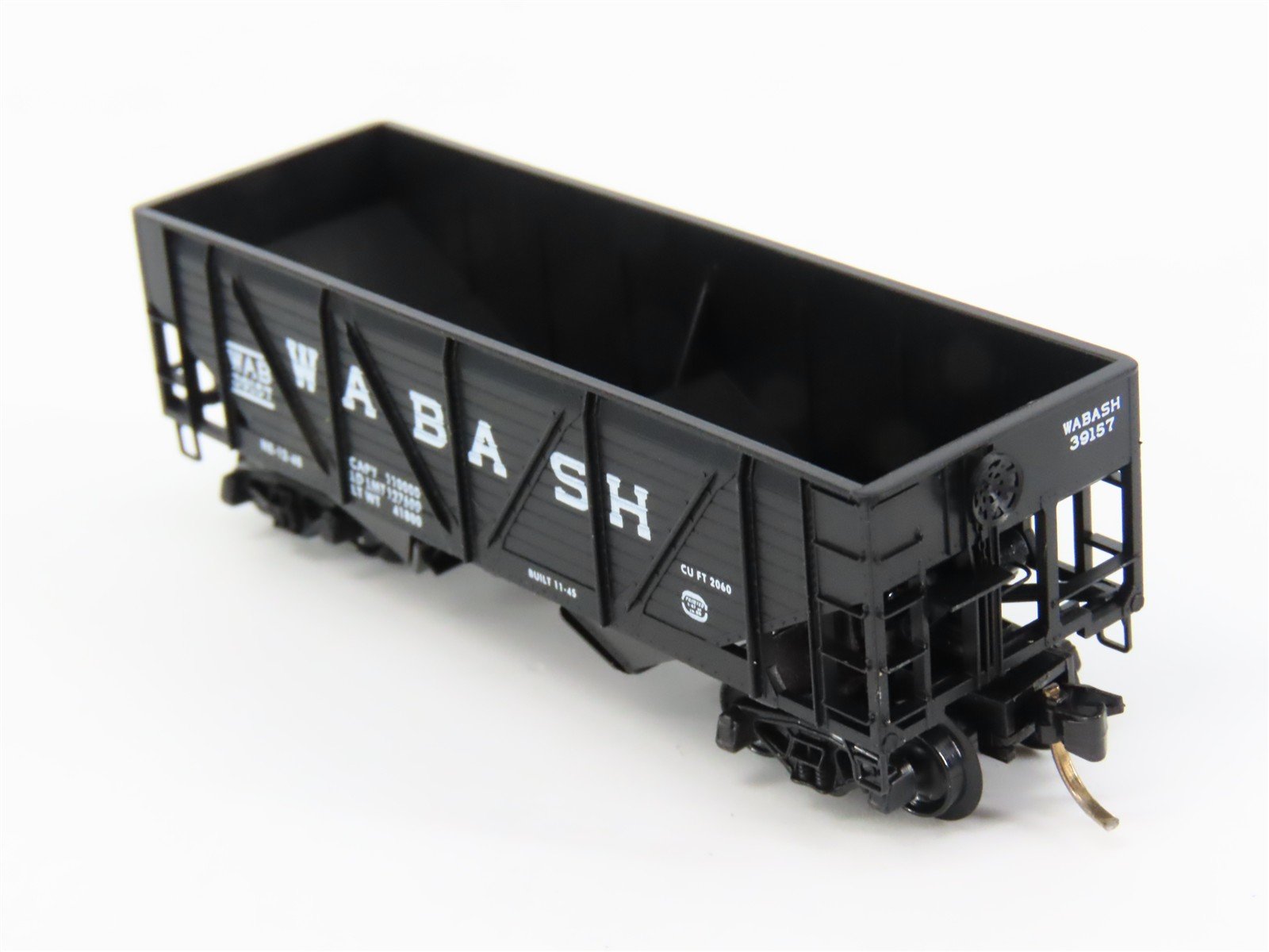 N Scale Micro-Trains 57060 WAB Wabash 33' 2-Bay Hopper 39157 RTR