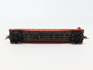 N Scale Micro-Trains 45010 ICG Illinois Central Gulf 50' Fishbelly Flat Car RTR