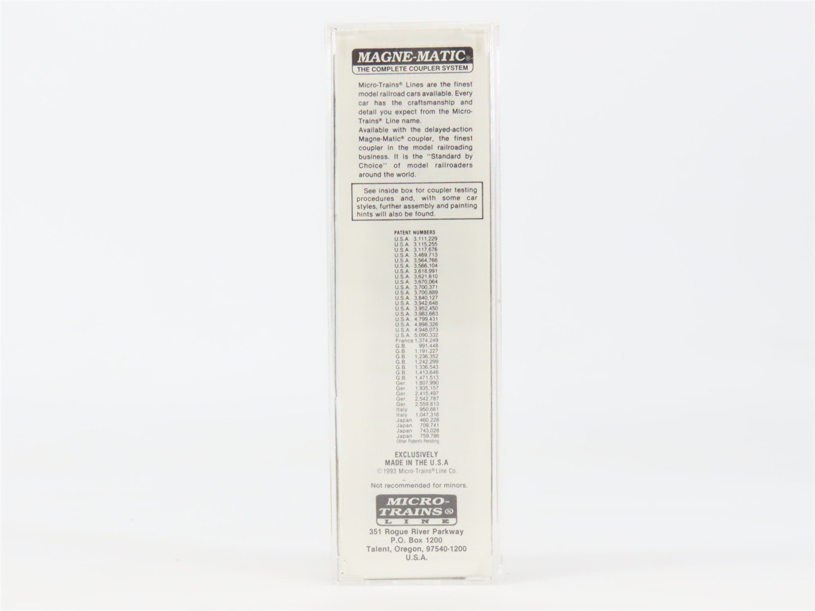 N Scale Micro-Trains 38190 CN Canadian National 50' Box Car 401265 RTR
