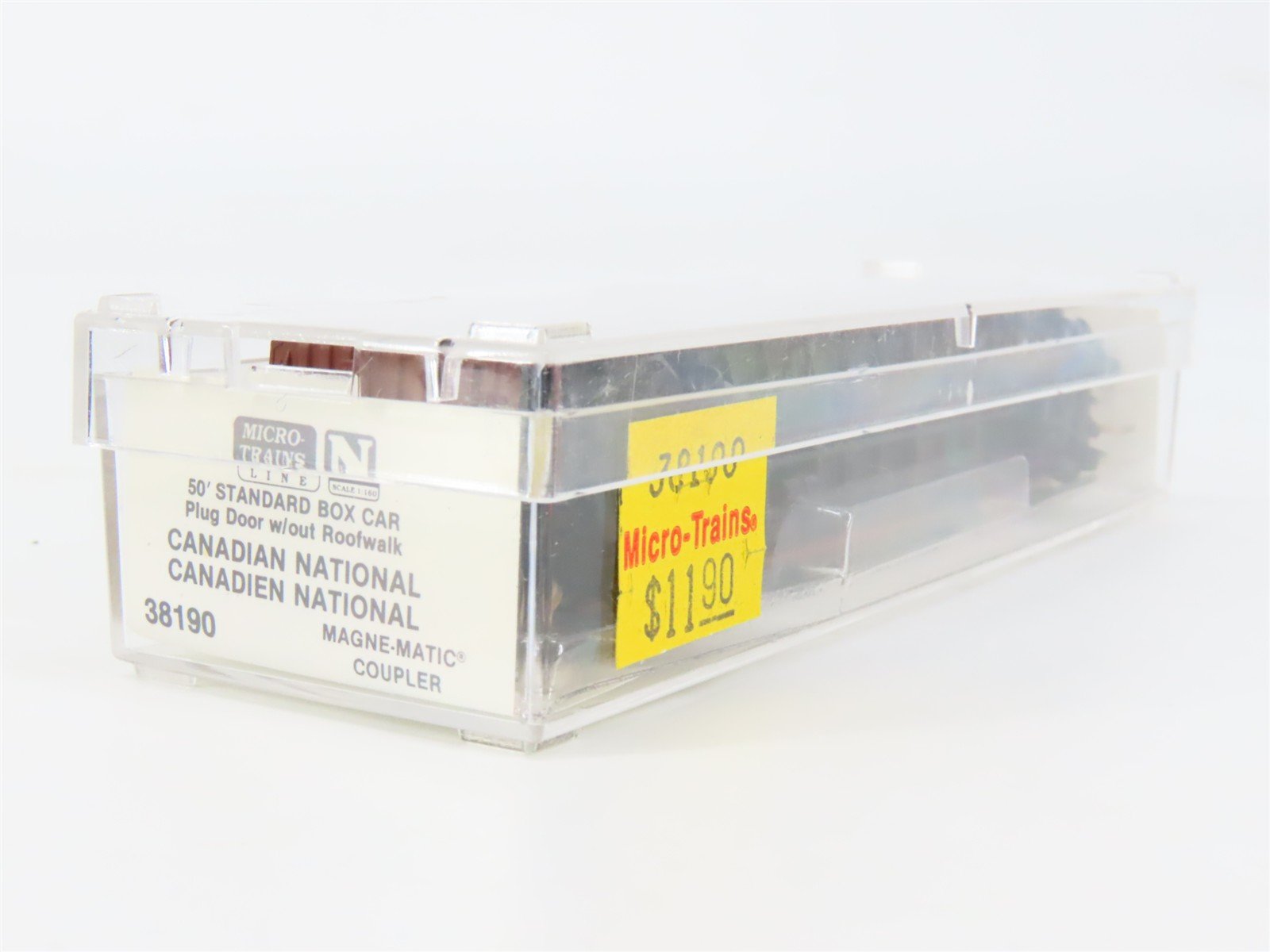 N Scale Micro-Trains 38190 CN Canadian National 50' Box Car 401265 RTR