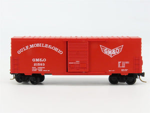 N Scale Micro-Trains 24240 GMO Gulf, Mobile & Ohio 40' Box Car 21583 RTR