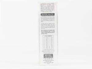 N Scale Micro-Trains 24240 GMO Gulf, Mobile & Ohio 40' Box Car 21583 RTR