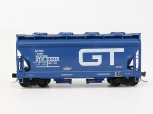 N Scale Micro-Trains 92010 GTW Grand Trunk Western 2-Bay Covered Hopper RTR