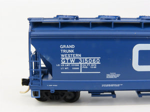 N Scale Micro-Trains 92010 GTW Grand Trunk Western 2-Bay Covered Hopper RTR