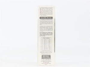 N Scale Micro-Trains 92010 GTW Grand Trunk Western 2-Bay Covered Hopper RTR
